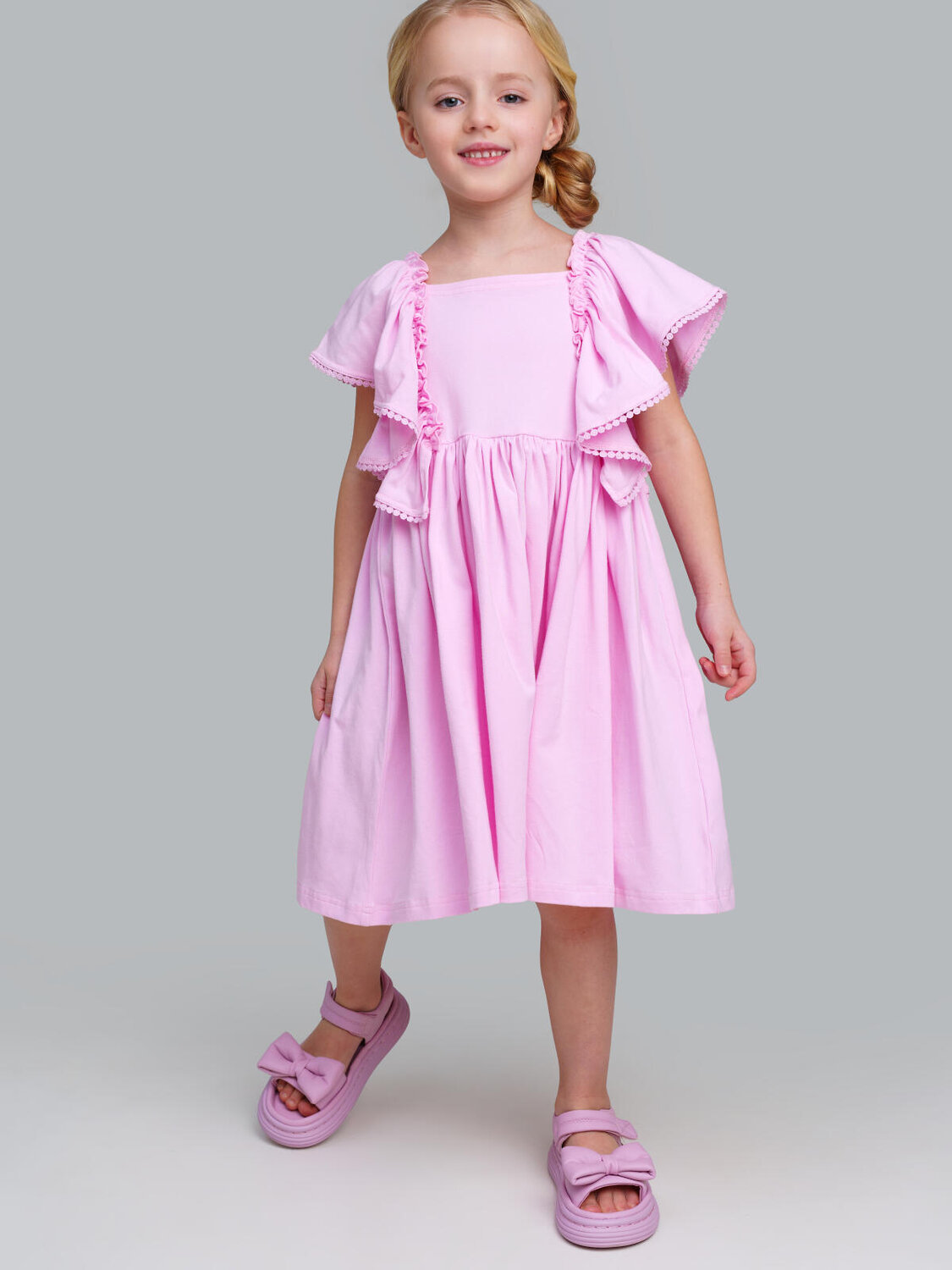 PLAYTODAY Платье 584968 12522041 светло-розовый