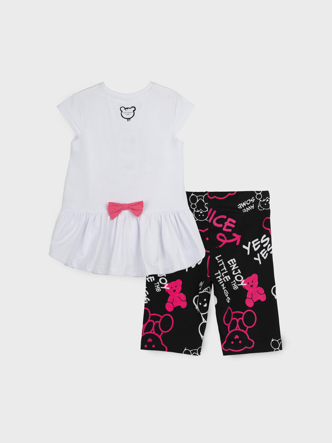 PLAYTODAY Комплект 584969 12522247 белый,черный,фуксия