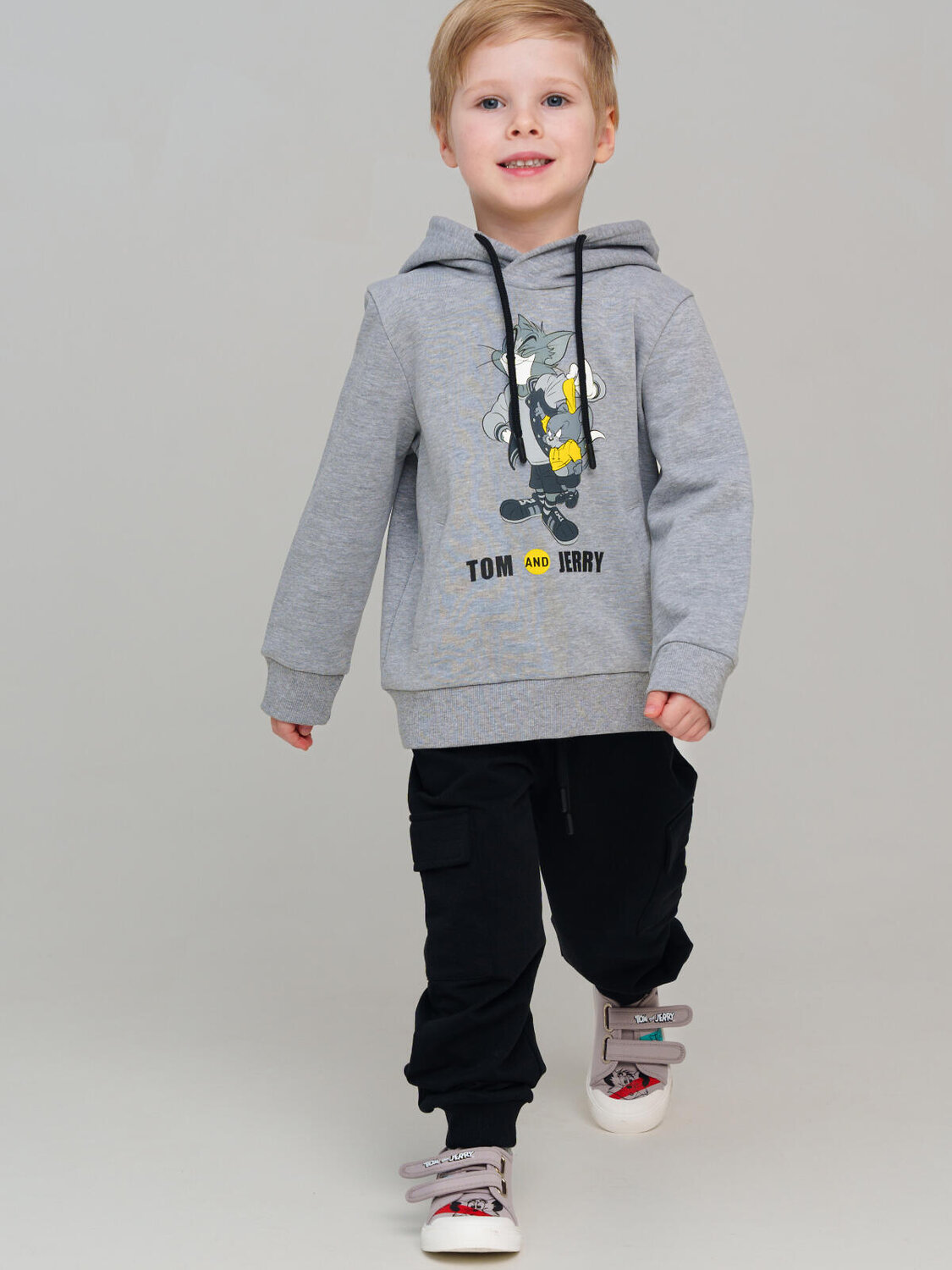 PLAYTODAY Полуботинки 584973 12532711 светло-серый