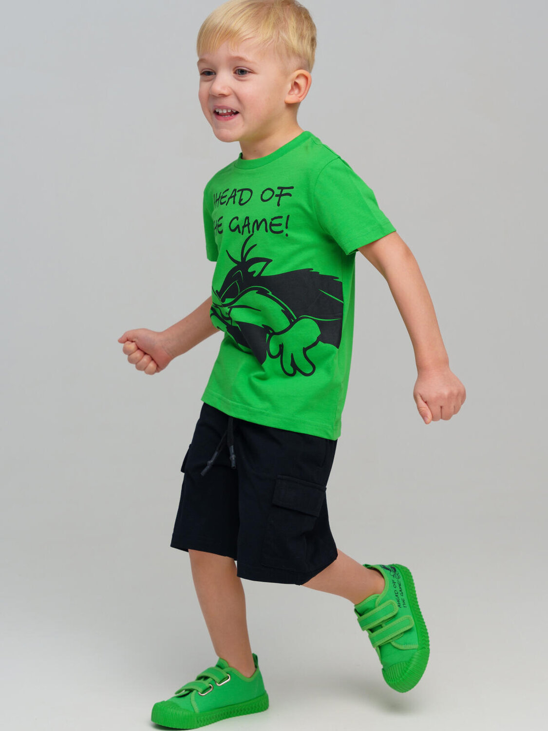 PLAYTODAY Полуботинки 584974 12532707 зеленый