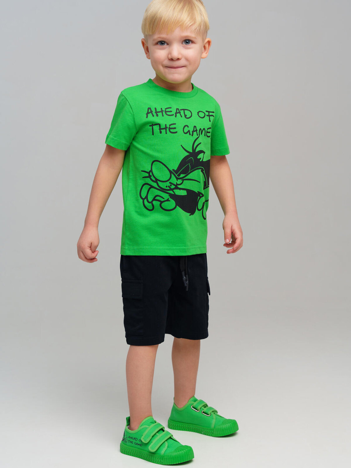 PLAYTODAY Полуботинки 584974 12532707 зеленый