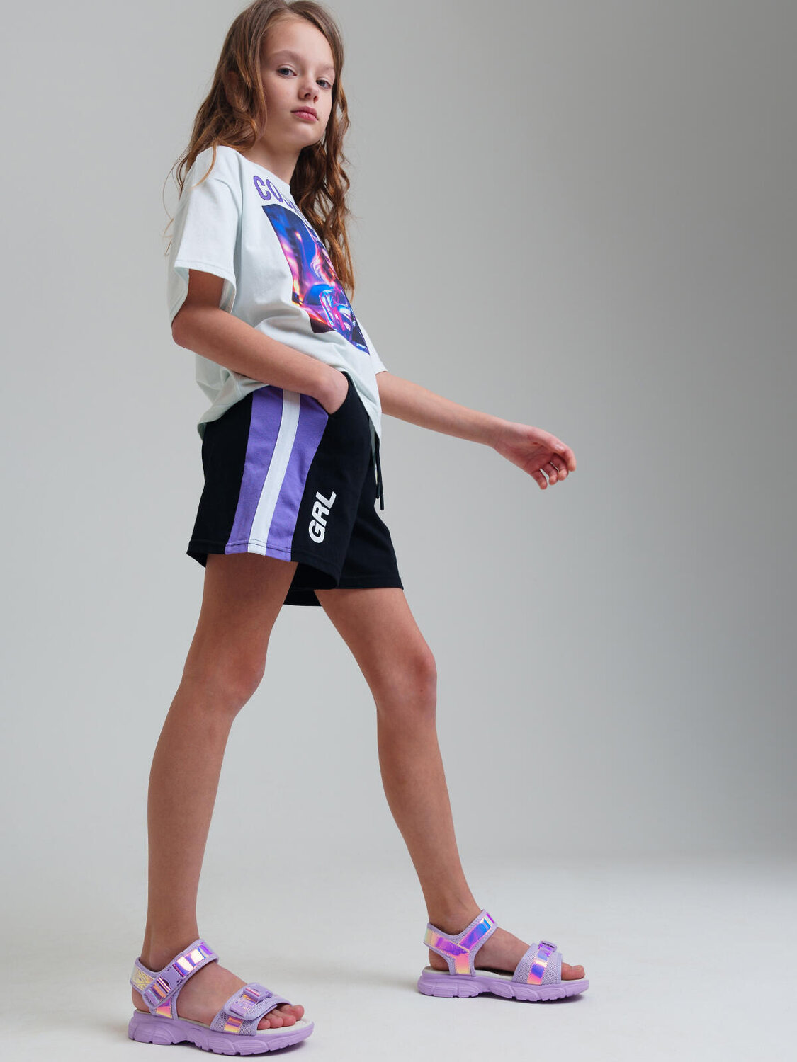 PLAYTODAY Сандалии 584979 12521931 сиреневый