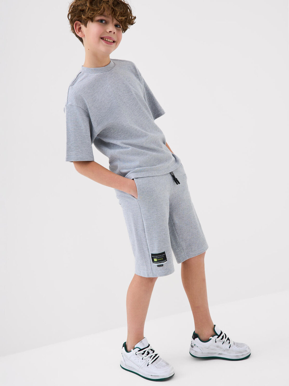 PLAYTODAY Полуботинки 585033 12611742 белый,черный,зеленый