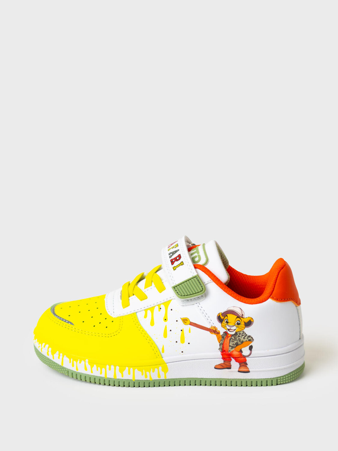 PLAYTODAY Полуботинки 585035 12612731 белый,зеленый