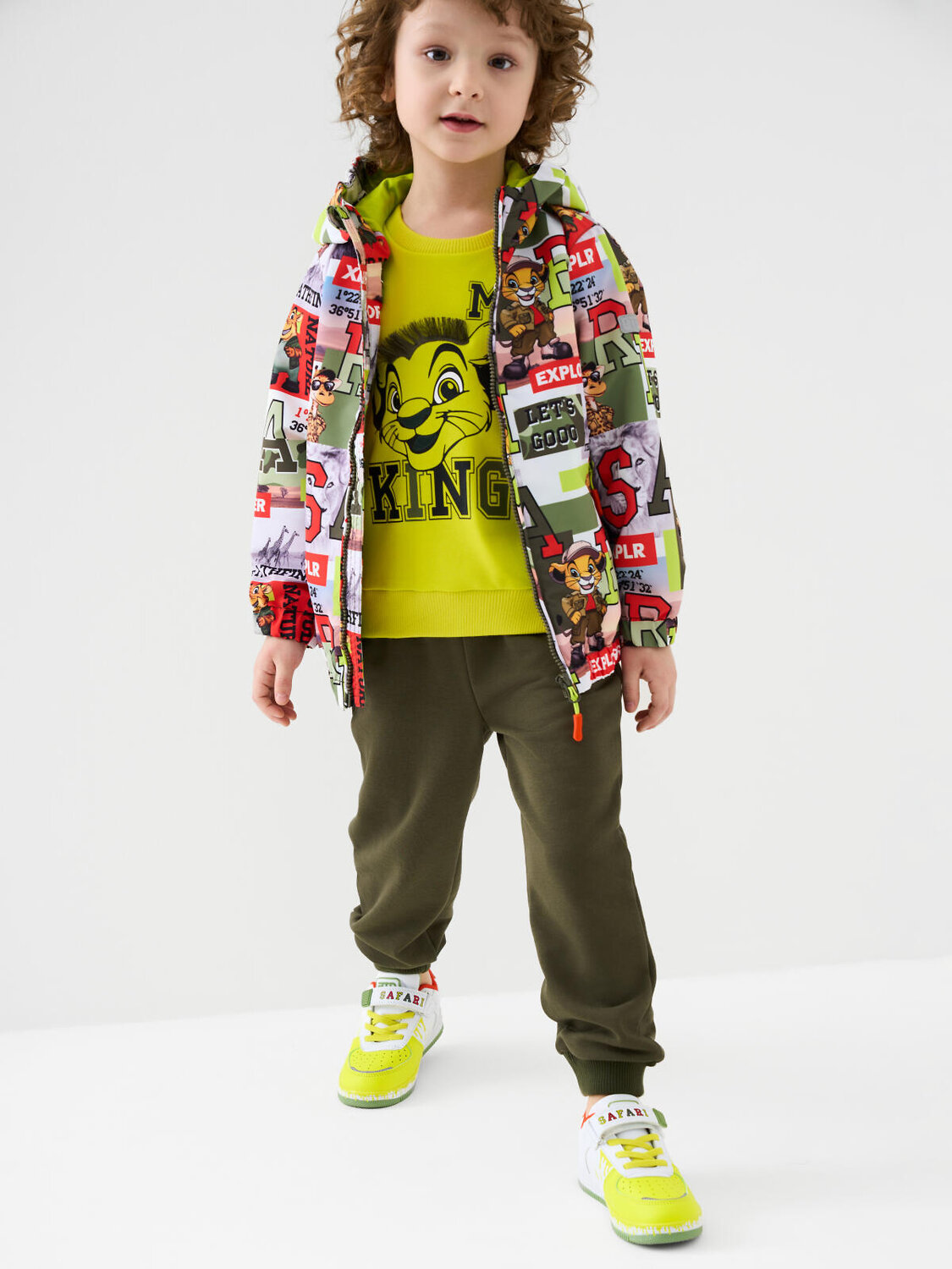 PLAYTODAY Полуботинки 585035 12612731 белый,зеленый