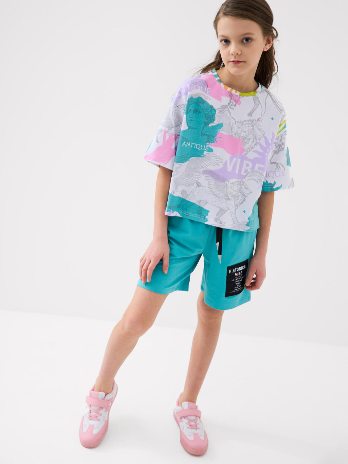 PLAYTODAY Полуботинки 585058 12621738 белый,розовый