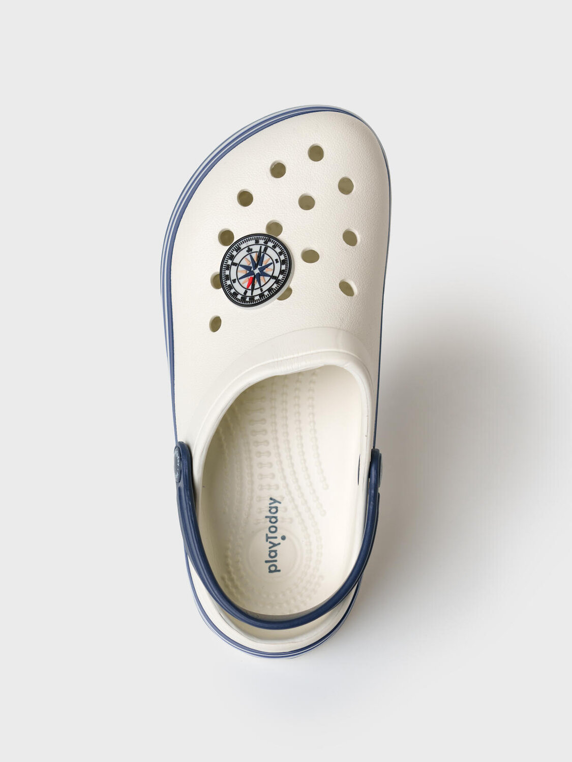 PLAYTODAY Сабо 585060 12611759 молочный,тёмно-синий