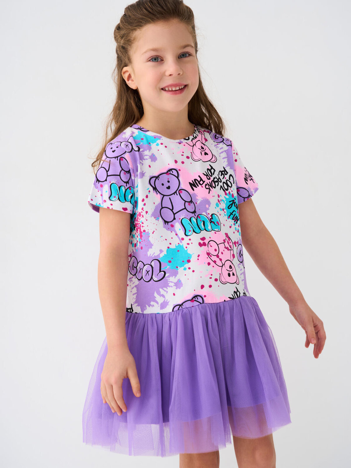 PLAYTODAY Платье 585076 12622437 разноцветный