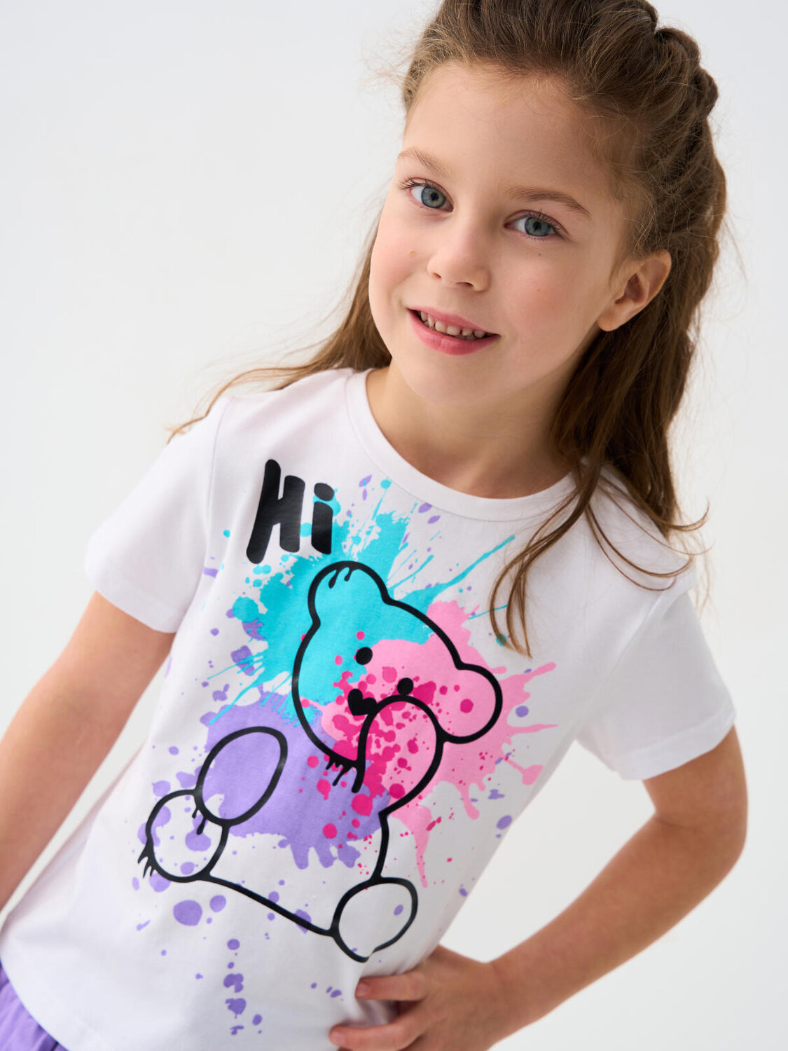 PLAYTODAY Комплект 585078 12622440 сиреневый,белый