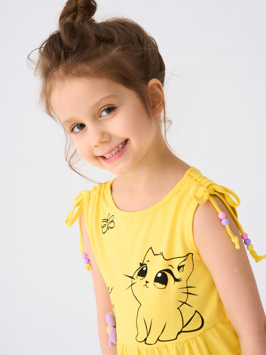 PLAYTODAY Сарафан 585089 12622065 жёлтый