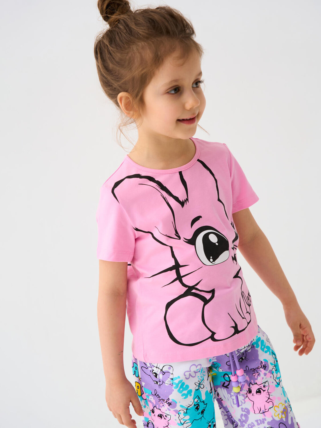 PLAYTODAY Фуфайка 585095 12622088 розовый,сиреневый