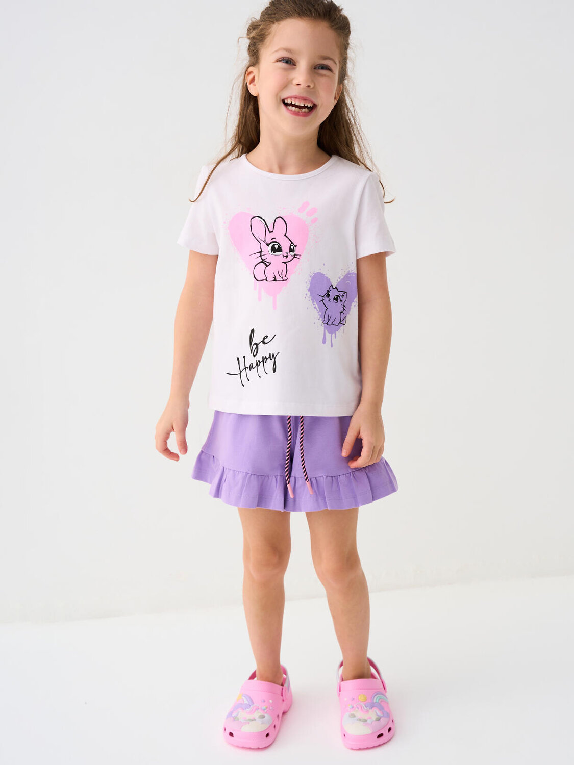 PLAYTODAY Комплект 585097 12622090 белый,сиреневый