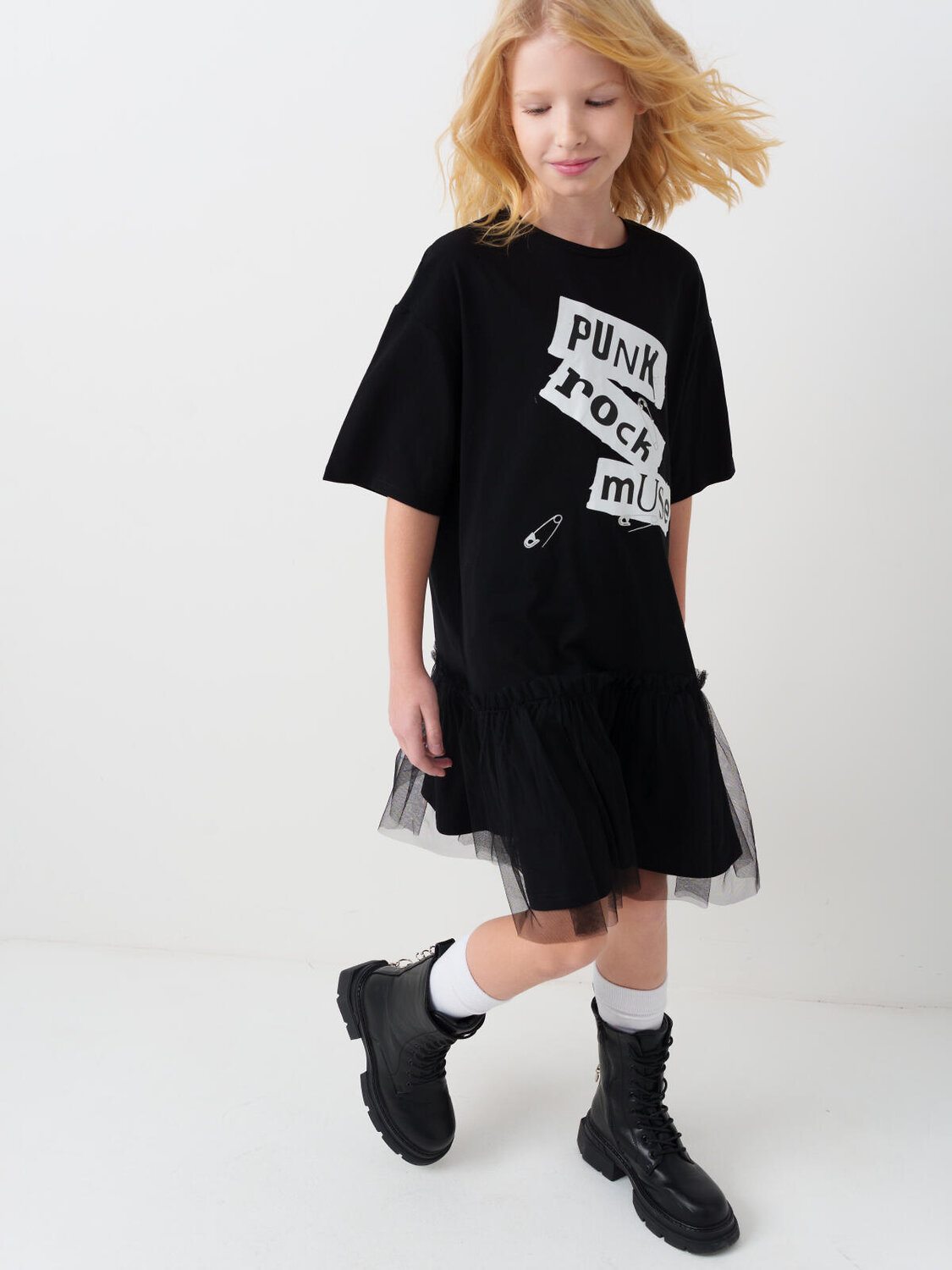 PLAYTODAY Платье 585116 12621426 черный