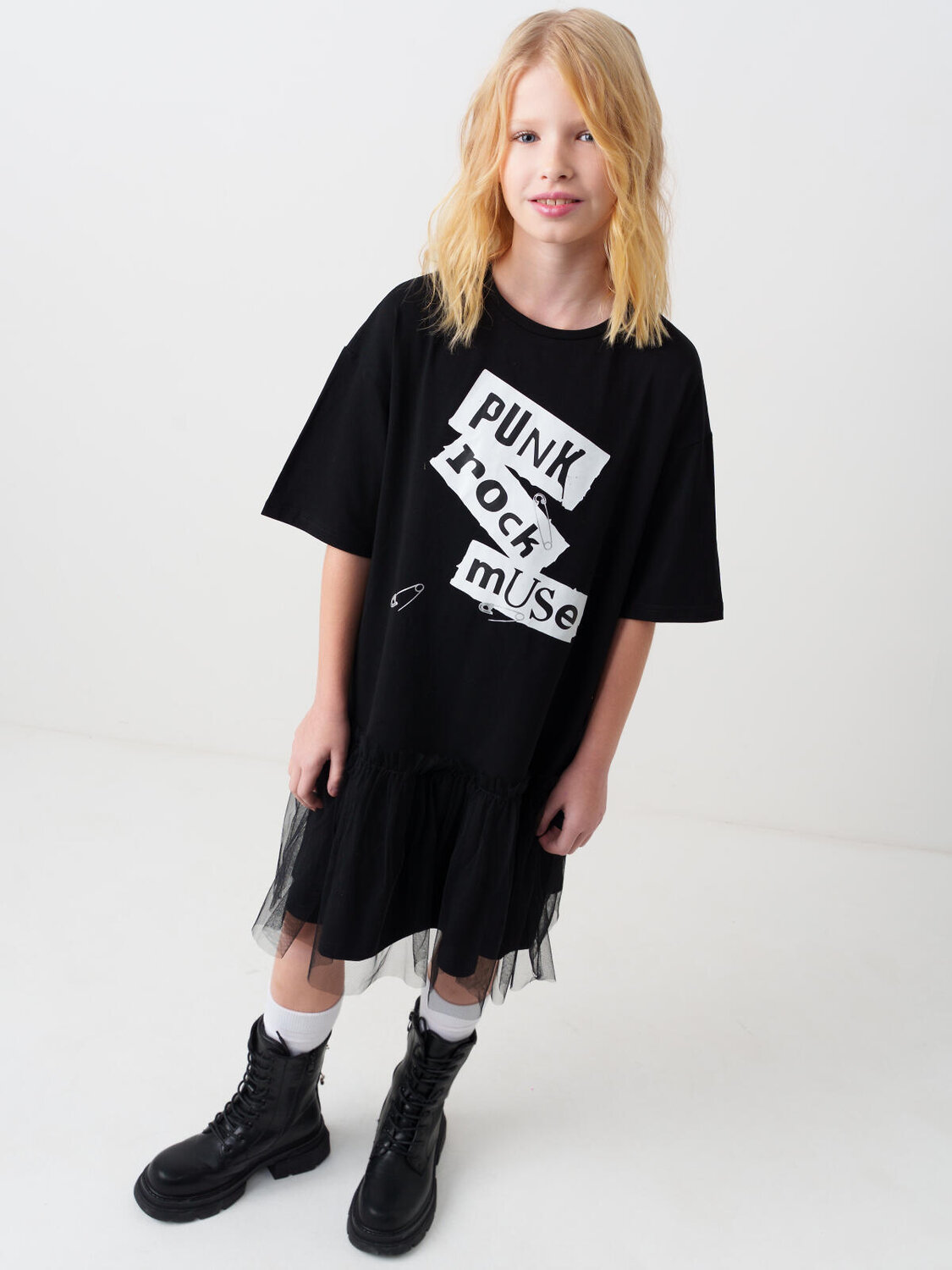 PLAYTODAY Платье 585116 12621426 черный