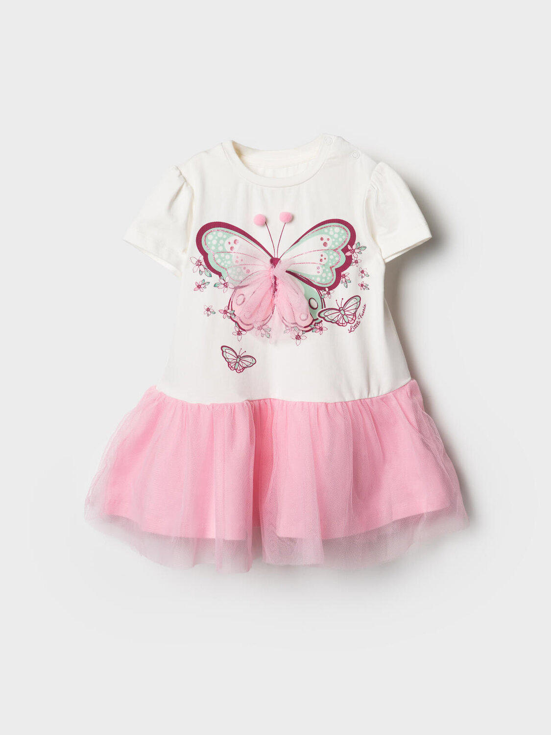 PLAYTODAY Платье 585117 12623150 розовый,белый