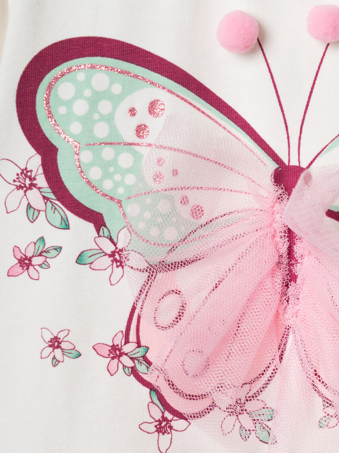 PLAYTODAY Платье 585117 12623150 розовый,белый