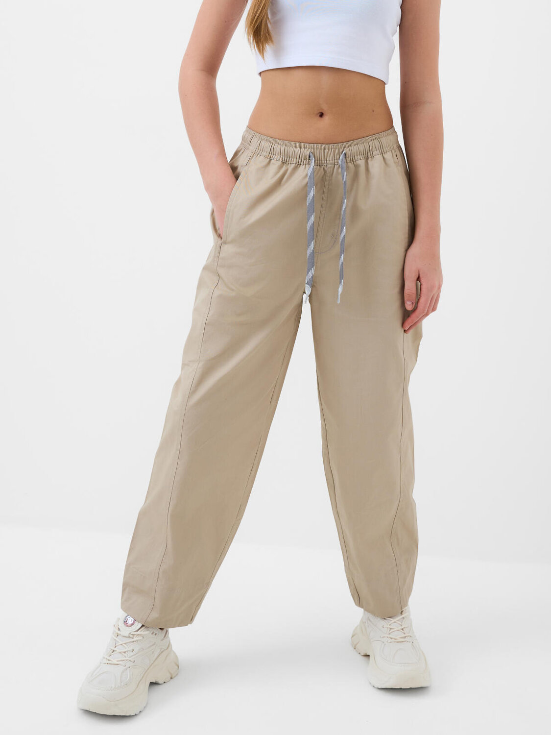 PLAYTODAY Брюки 585123 12621149 бежевый