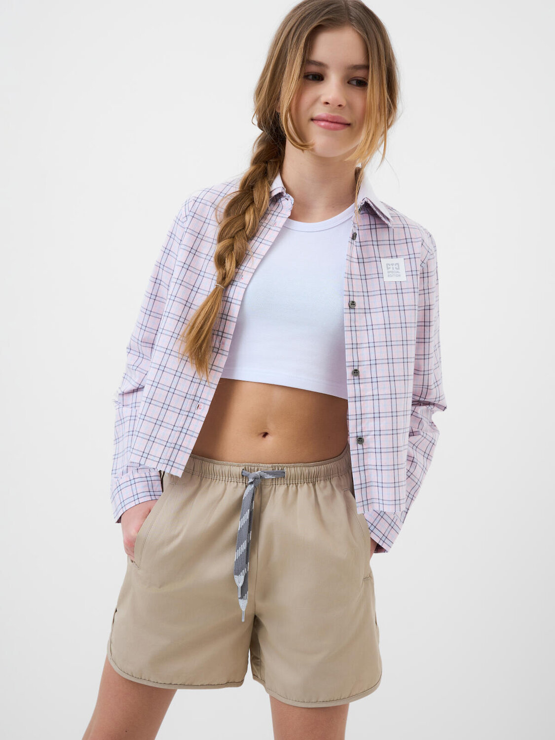 PLAYTODAY Шорты 585126 12621612 бежевый