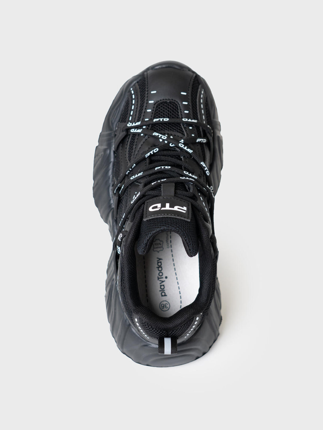 PLAYTODAY Полуботинки 585177 12611753 черный