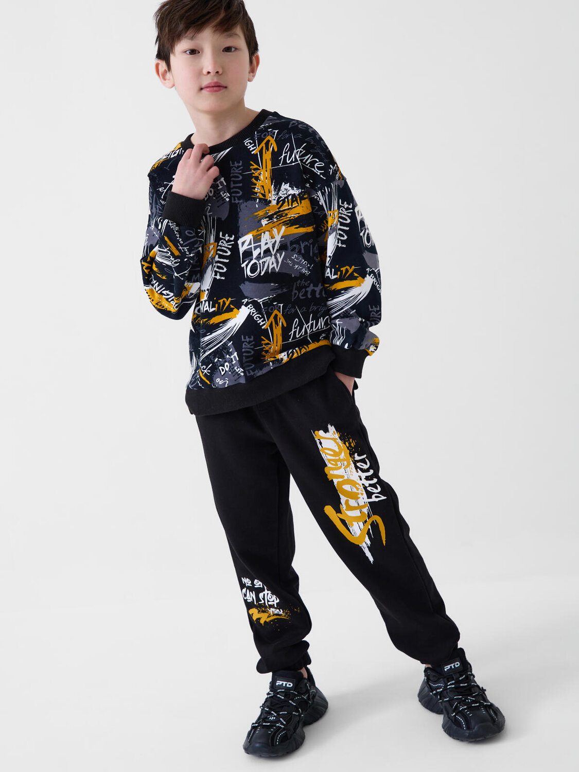 PLAYTODAY Полуботинки 585177 12611753 черный