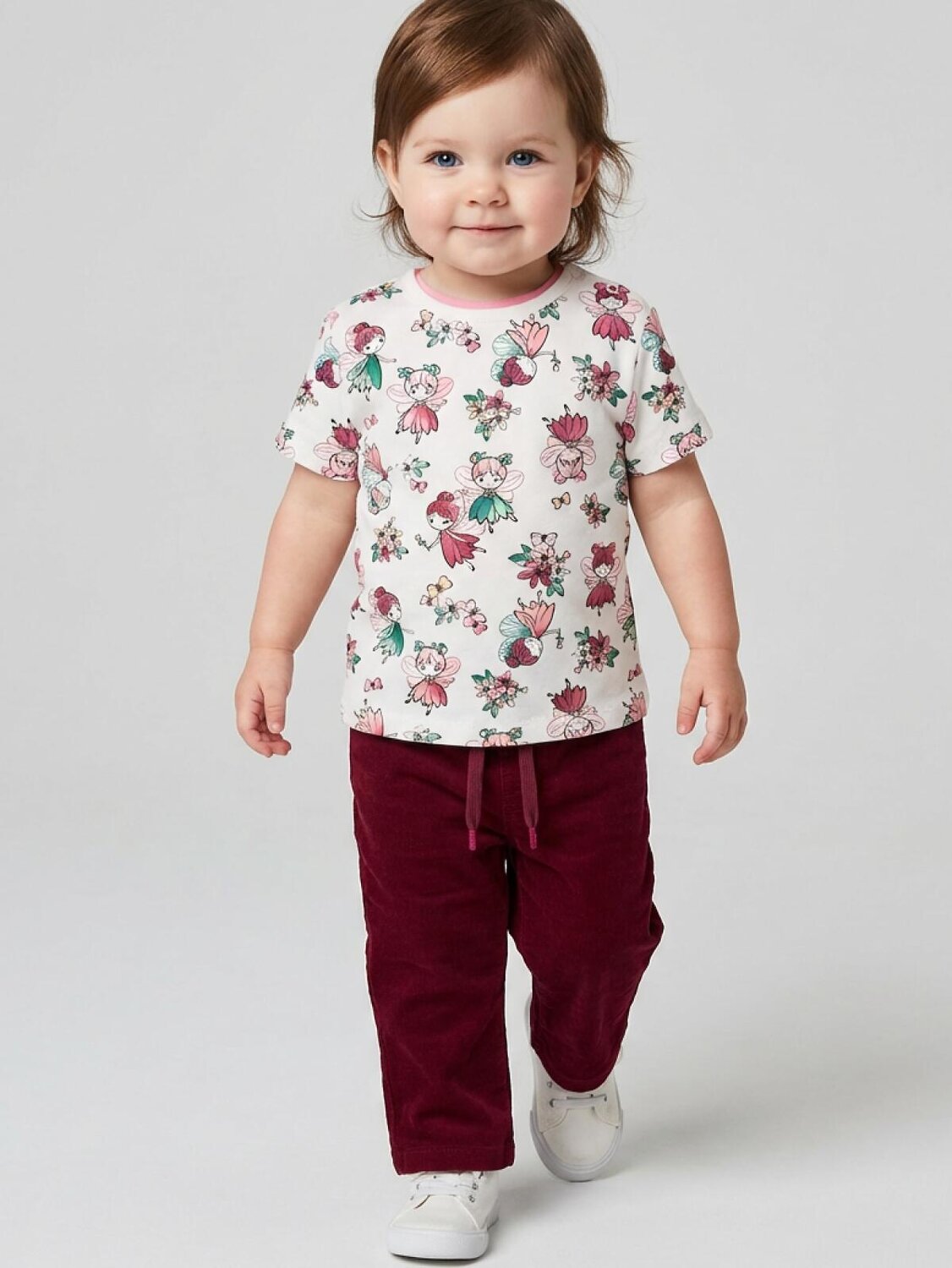 PLAYTODAY Брюки 585187 12623019 малиновый