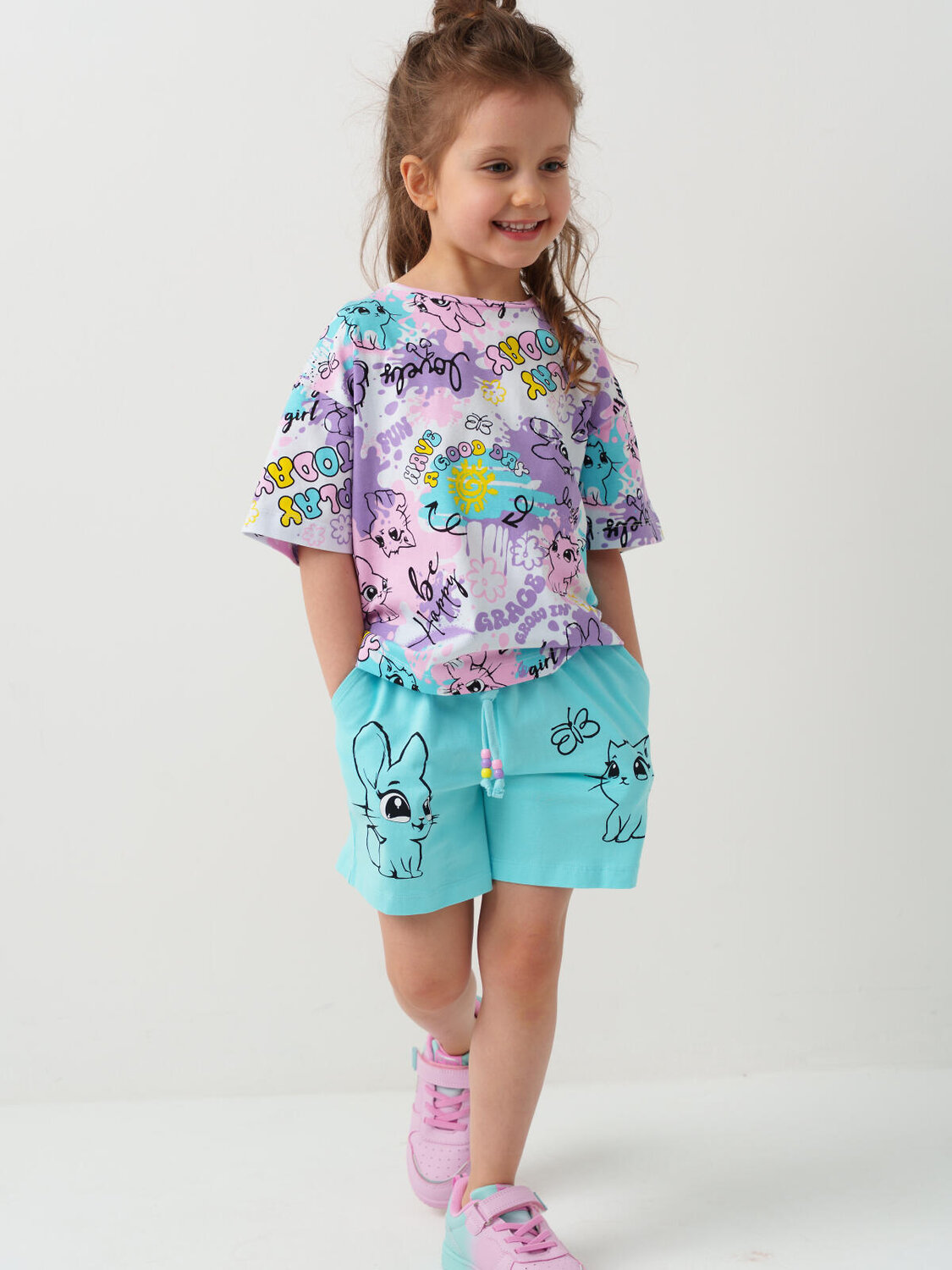 PLAYTODAY Шорты 585205 12622059 разноцветный