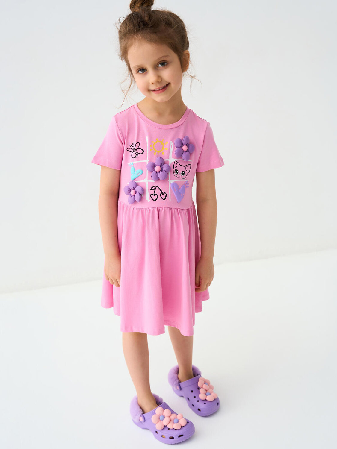 PLAYTODAY Платье 585207 12622067 розовый