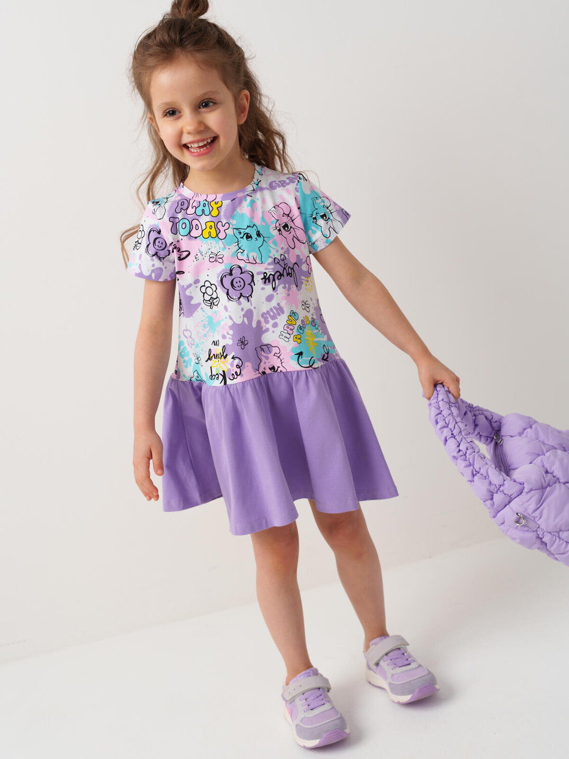 PLAYTODAY Платье 585208 12622069 разноцветный