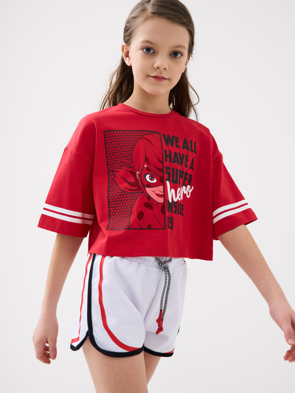 PLAYTODAY Шорты 585215 12621342 белый,черный