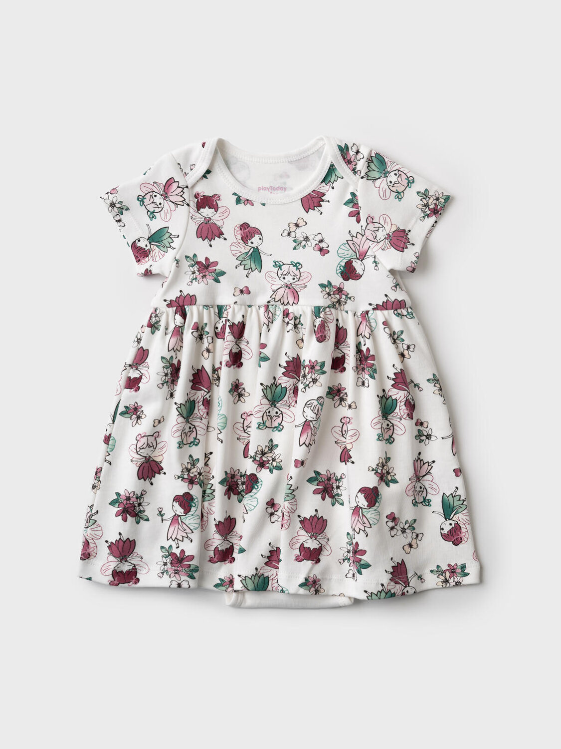 PLAYTODAY Платье-боди 585249 12623007 разноцветный