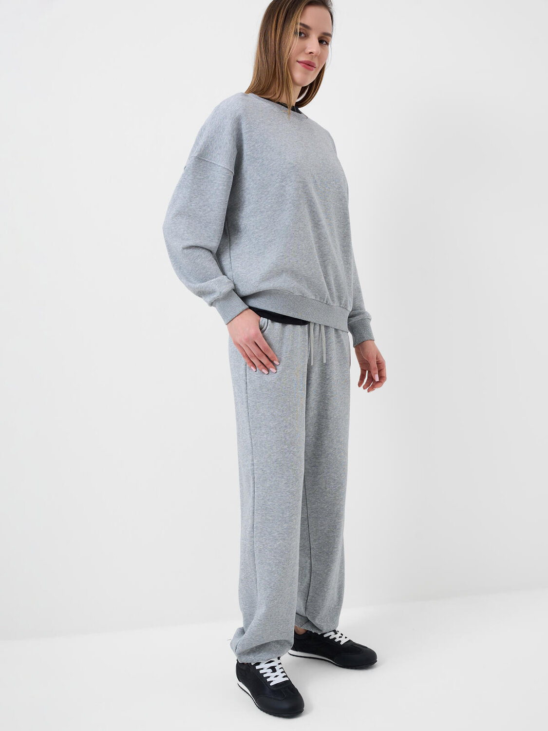 PLAYTODAY Брюки 585277 12666279 серый меланж