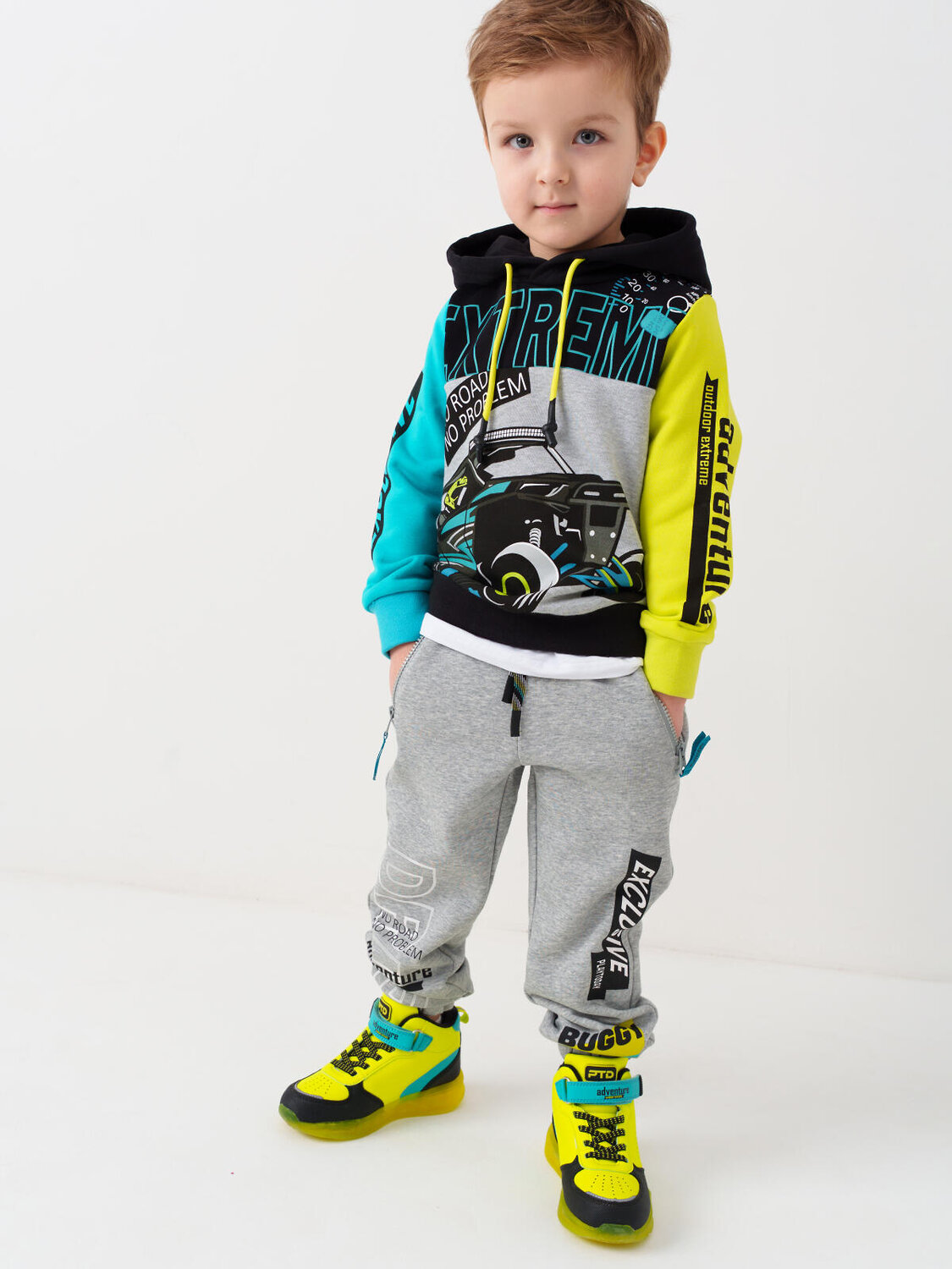 PLAYTODAY Брюки 585290 12612253 серый