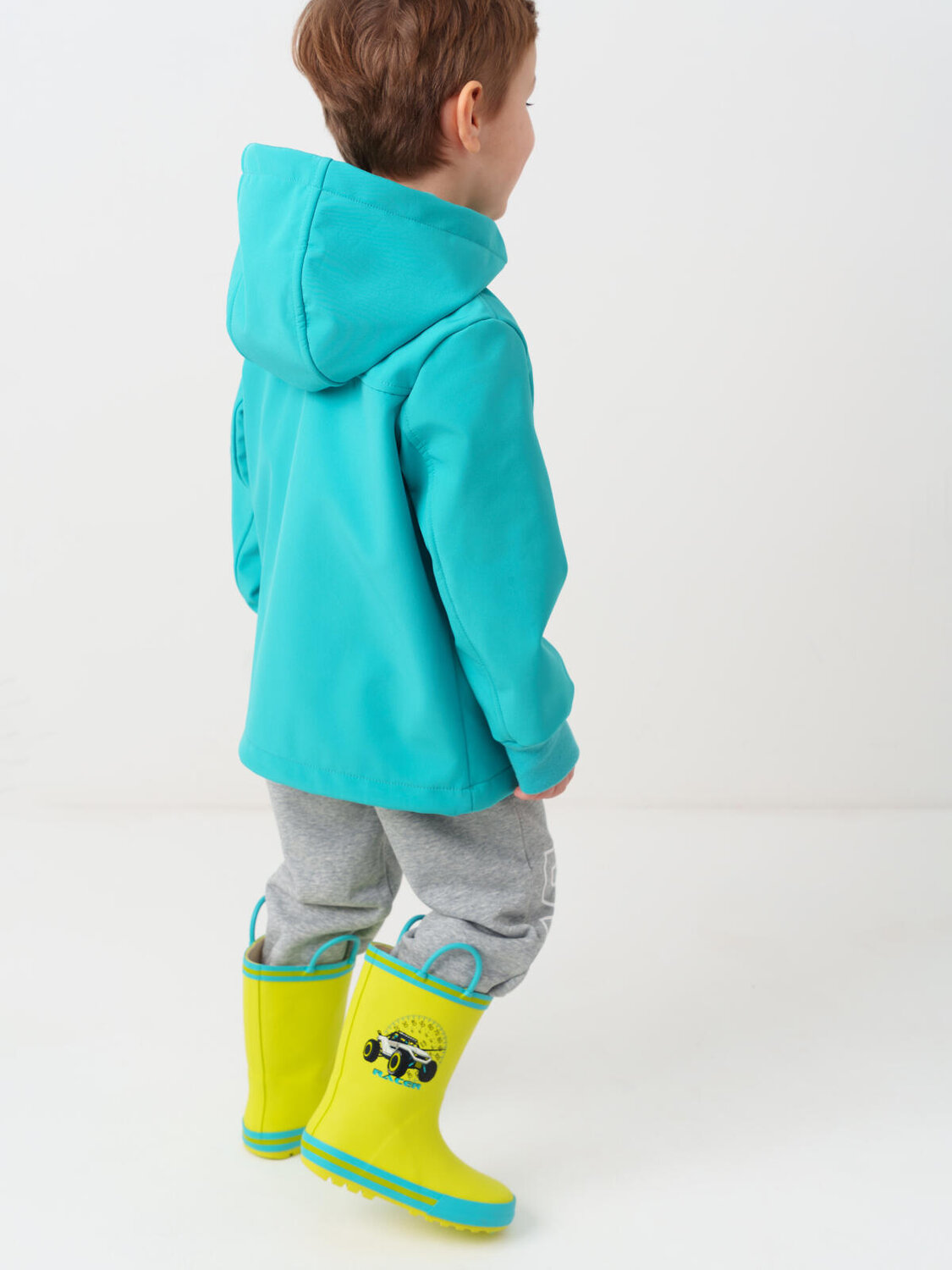 PLAYTODAY Сапоги 585307 12612733 зеленый,голубой