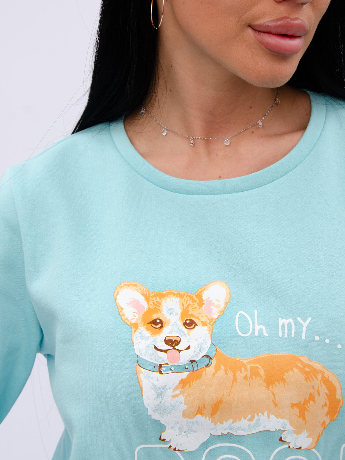 Malina Пижама 585314 3197 голубой/белый