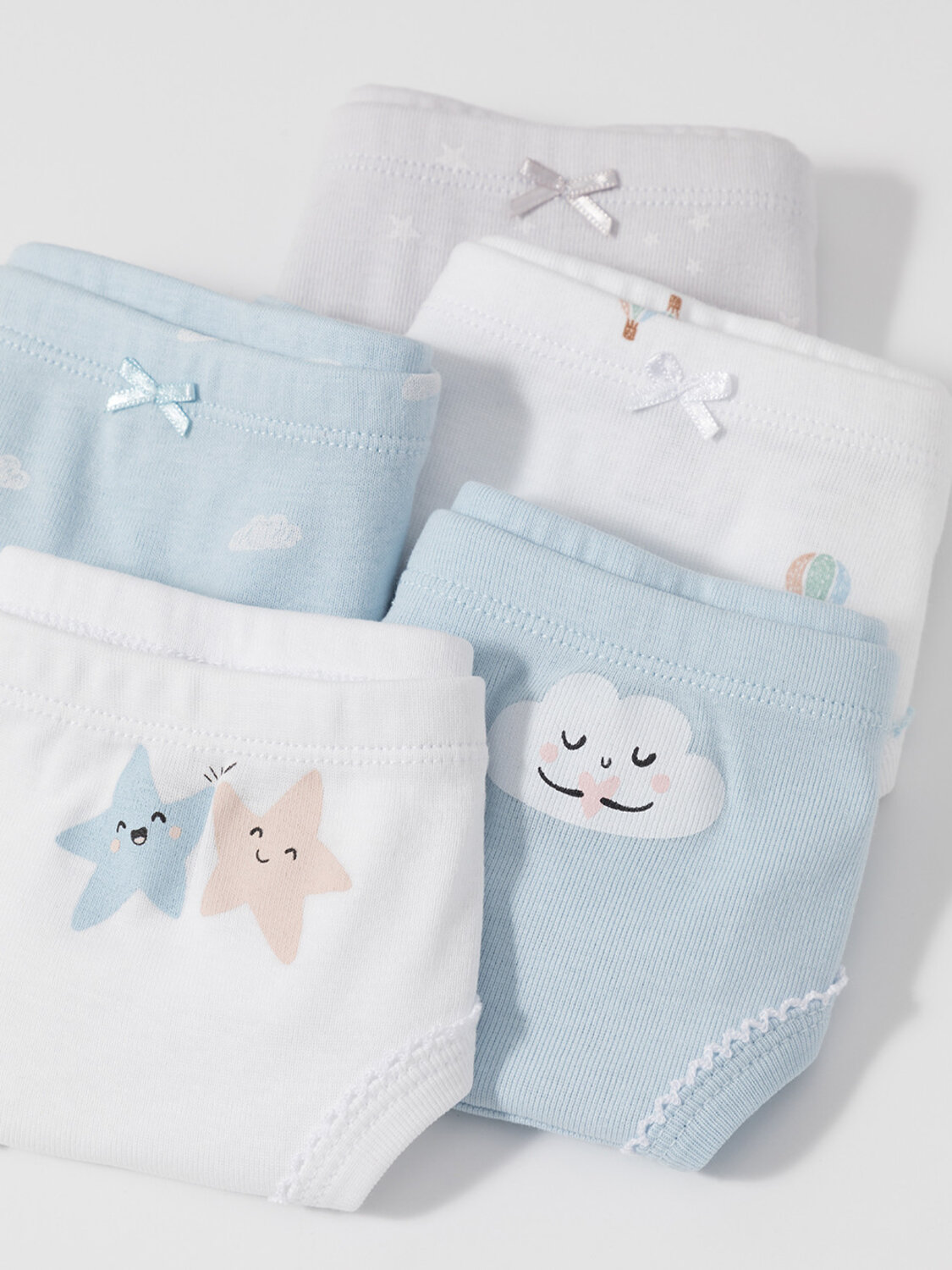 CROCKID Трусы 585341 МП 1978-5уп голубой