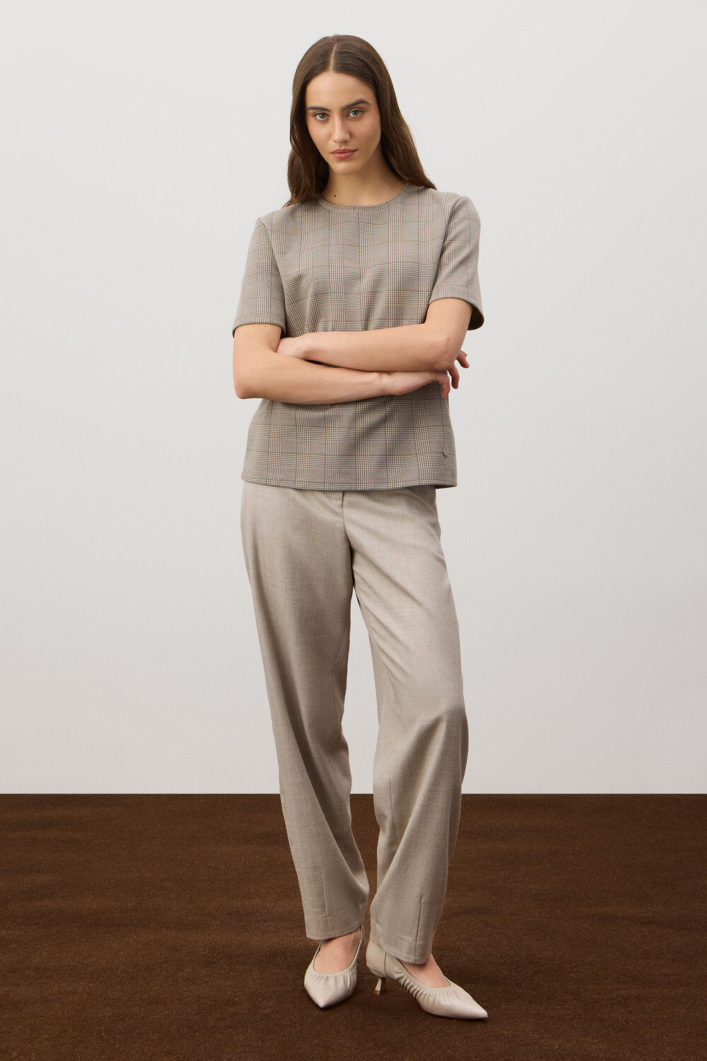 VERY NEAT Футболка 585356 ЕВТ 3335 бежевый