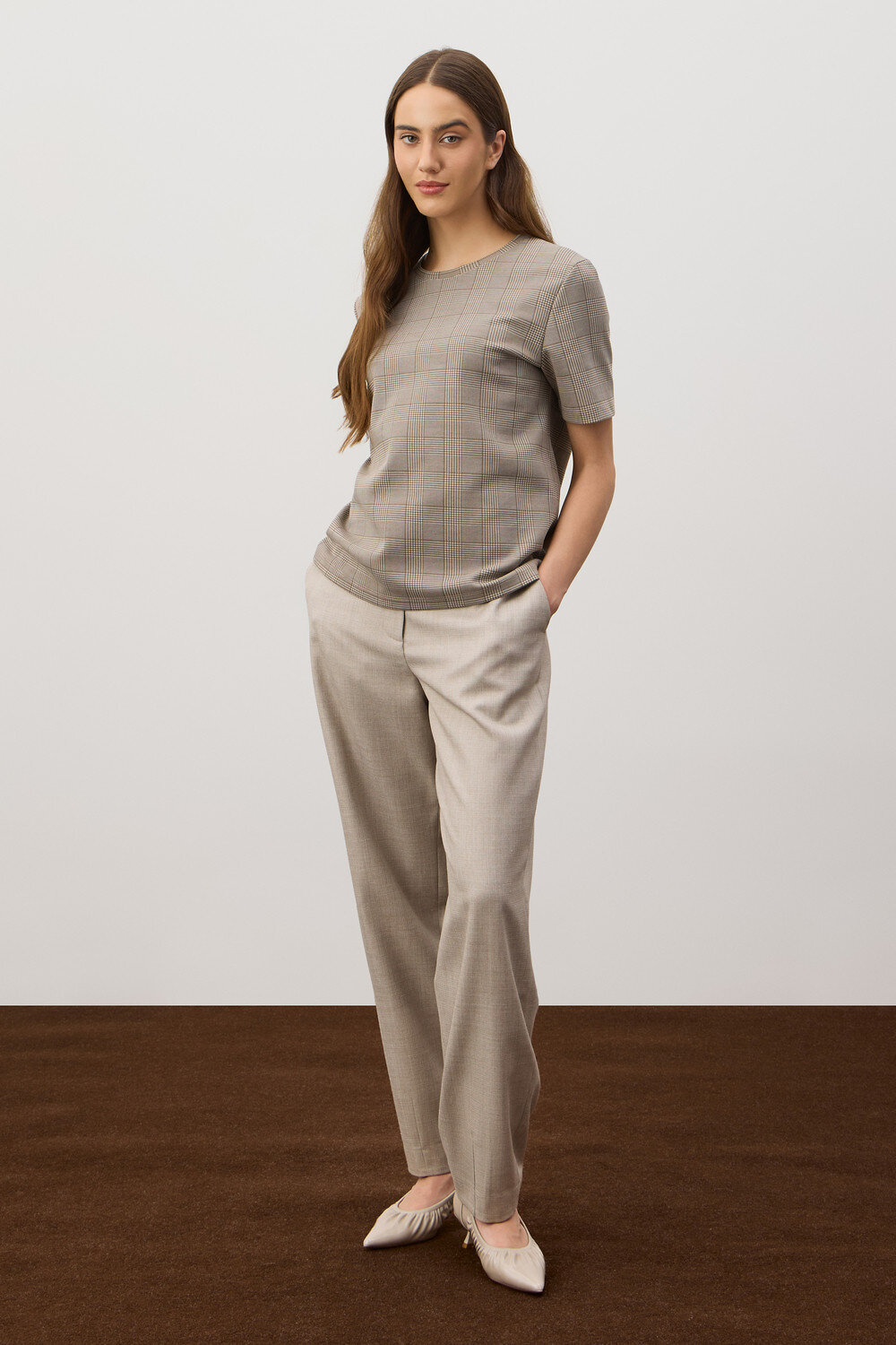 VERY NEAT Футболка 585356 ЕВТ 3335 бежевый