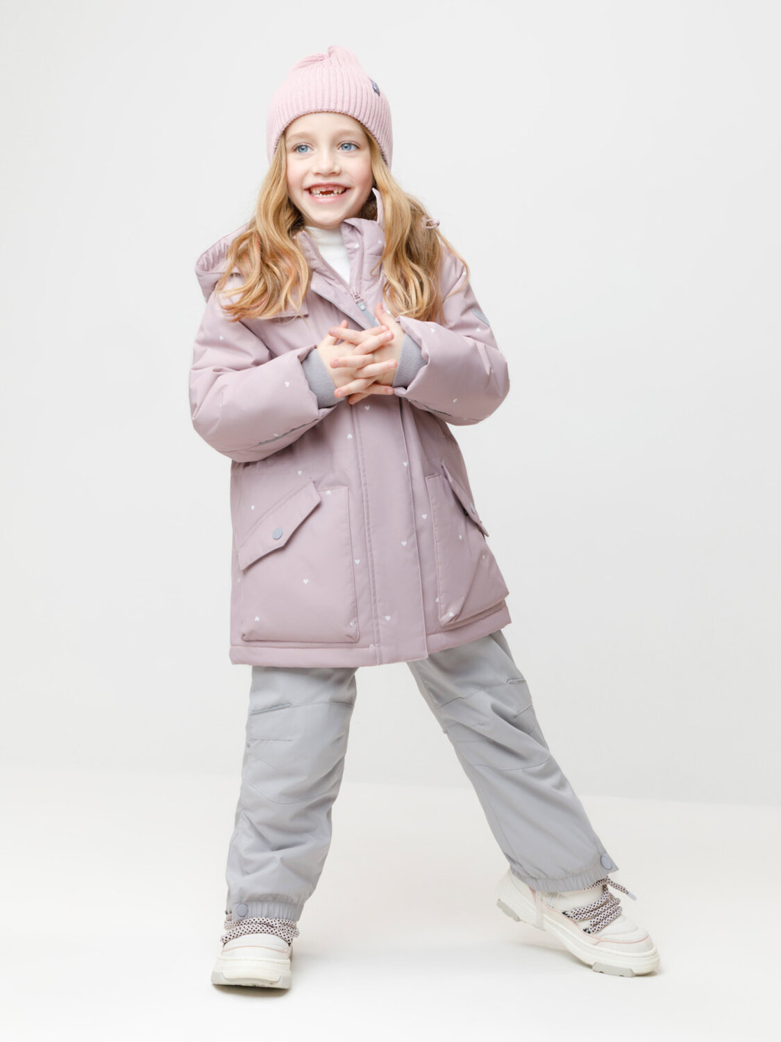 CROCKID Куртка 585363 ВК 38120/н/5 ГР розовый