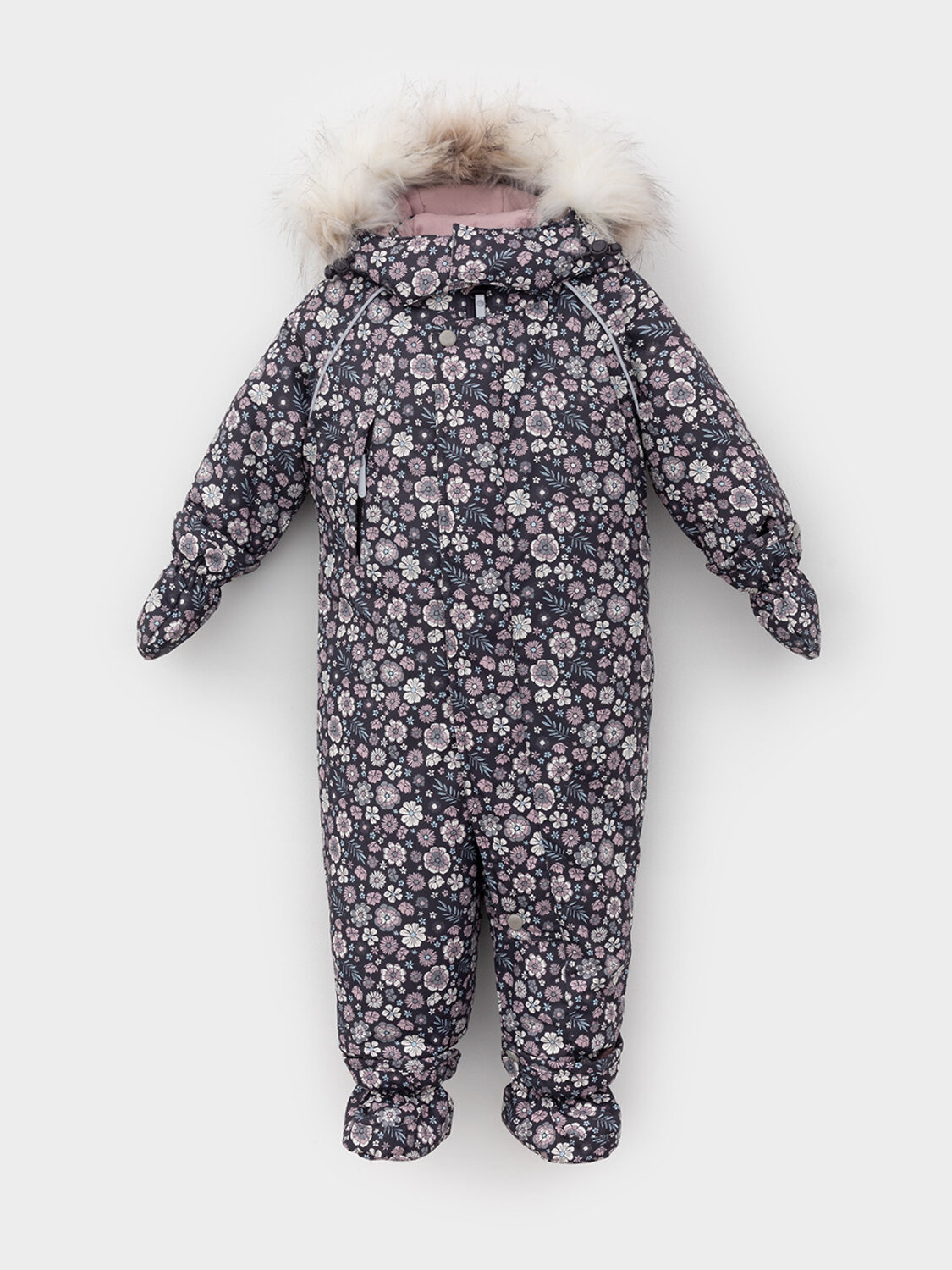 CROCKID Комбинезон 585369 ВК 60116/н/17 Ал темно-серый