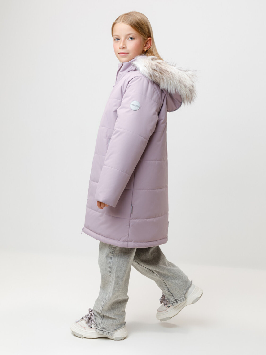 CROCKID Пальто 585373 ВК 38110/3 УЗГ розовый