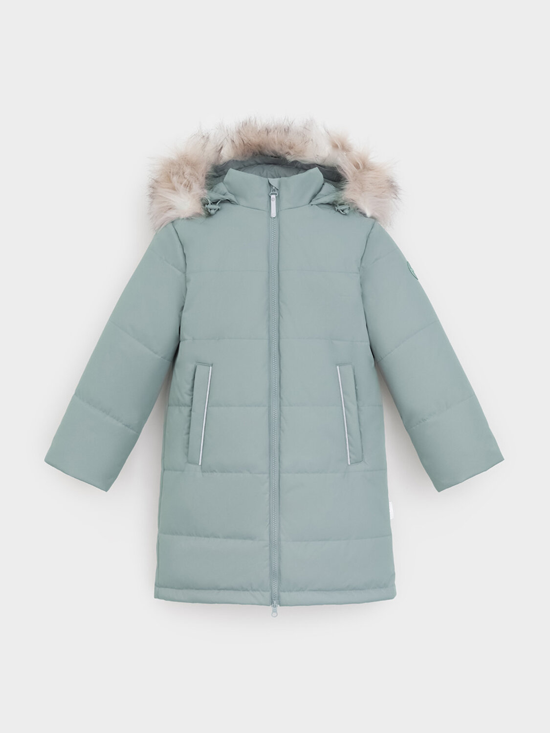 CROCKID Пальто 585374 ВК 38110/2 УЗГ зеленый