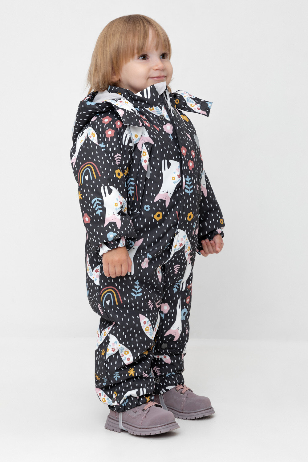 CROCKID Комбинезон 585375 ВКП 60032/н/29 Ал темно-серый