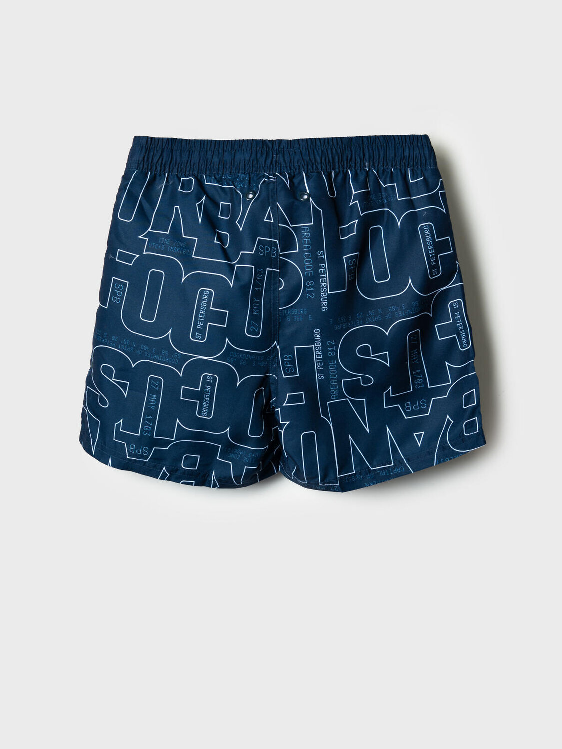 PLAYTODAY Шорты плавательные 585404 12611477 тёмно-синий,белый