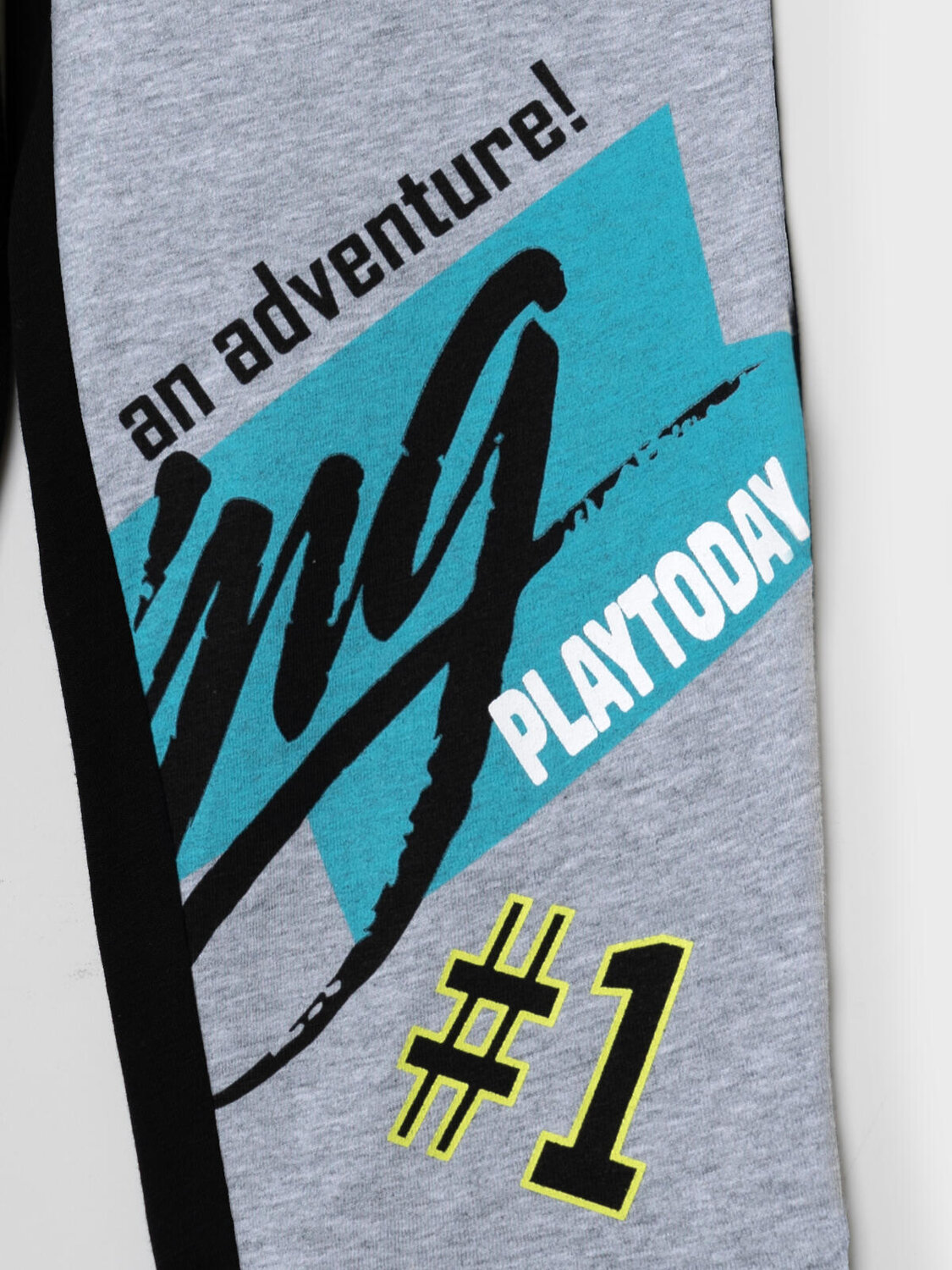 PLAYTODAY Брюки 585406 12612211 черный,бирюзовый,серый