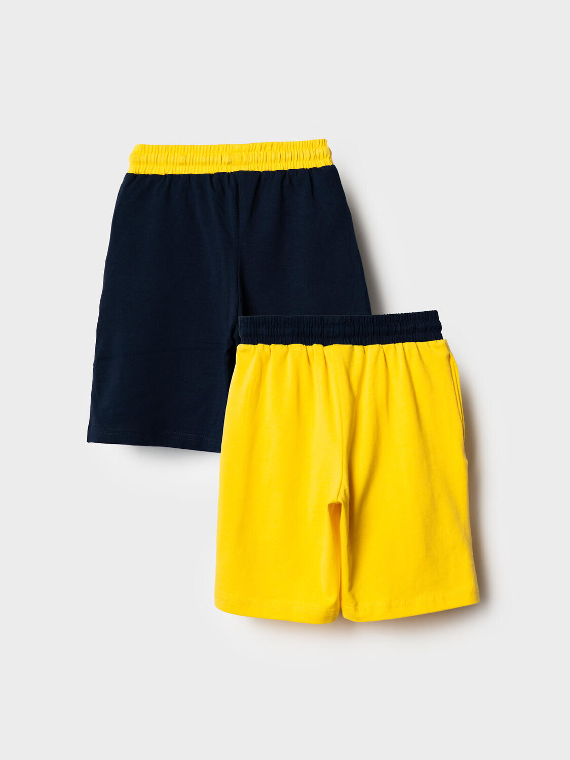 PLAYTODAY Шорты 585408 12612119 тёмно-синий,жёлтый