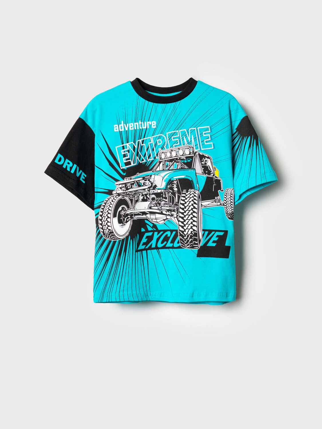 PLAYTODAY Фуфайка 585409 12612224 черный,бирюзовый