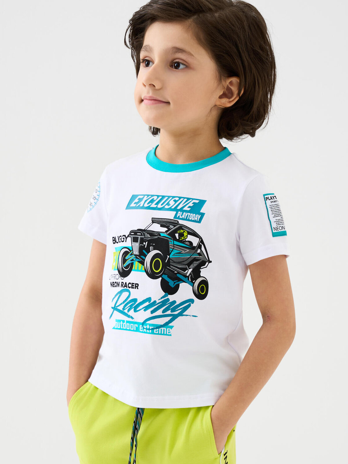 PLAYTODAY Фуфайка 585412 12612229 белый