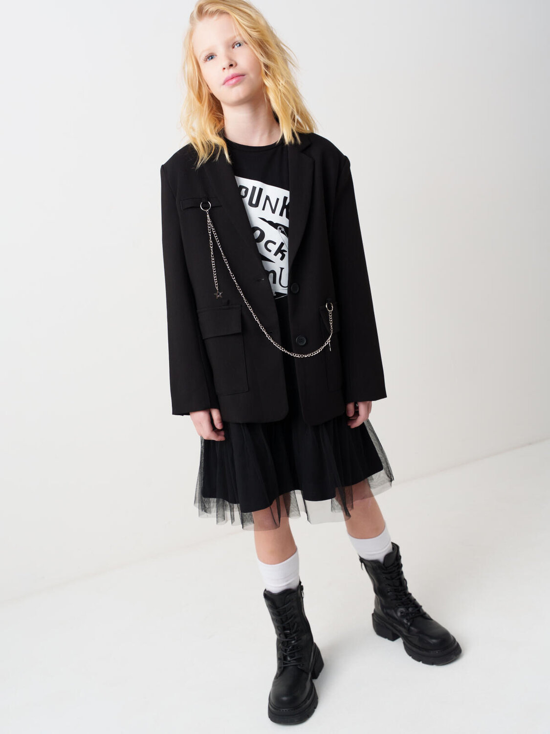 PLAYTODAY Жакет 585420 12621557 черный