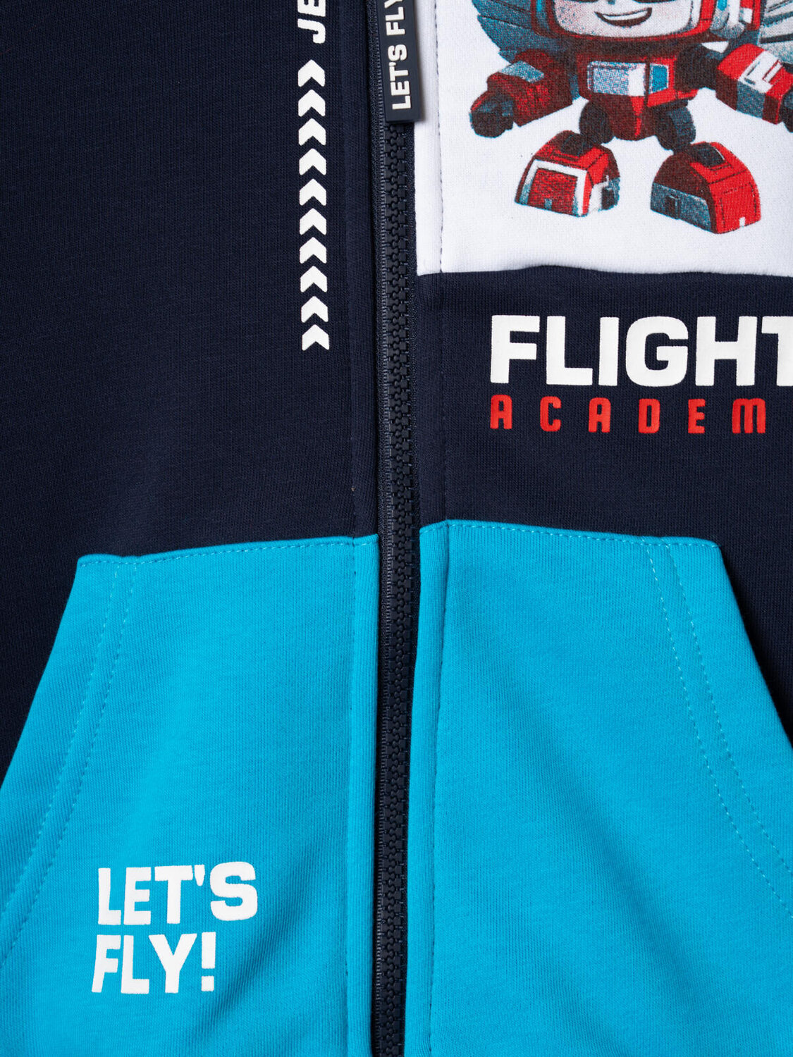 PLAYTODAY Толстовка 585442 12612028 тёмно-синий,ярко-синий,красный