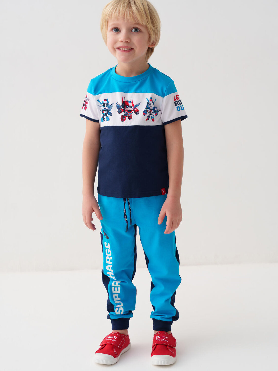 PLAYTODAY Брюки 585450 12612011 тёмно-синий,ярко-синий